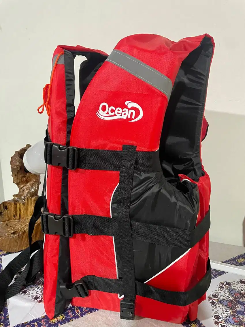 Life Jacket / Pelampung Merk OCEAN Bahan OXFORD Standar SAR
