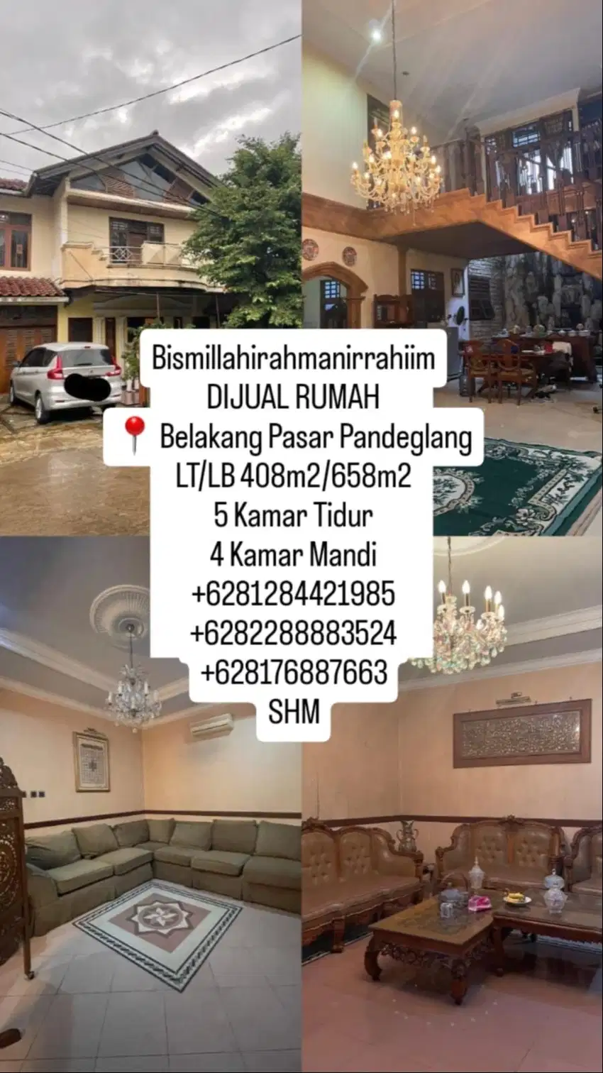 dijual rumah tinggal