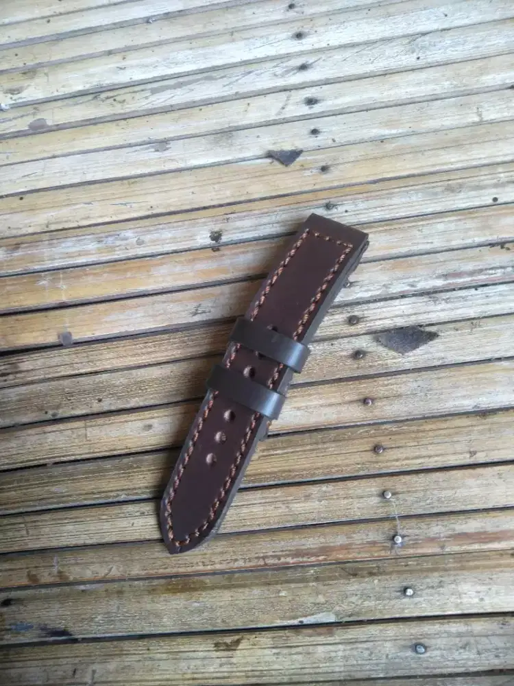 Strap jam tangan kulit