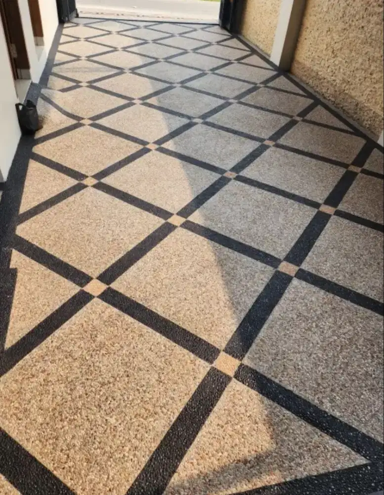 Batu sikat carport rumah