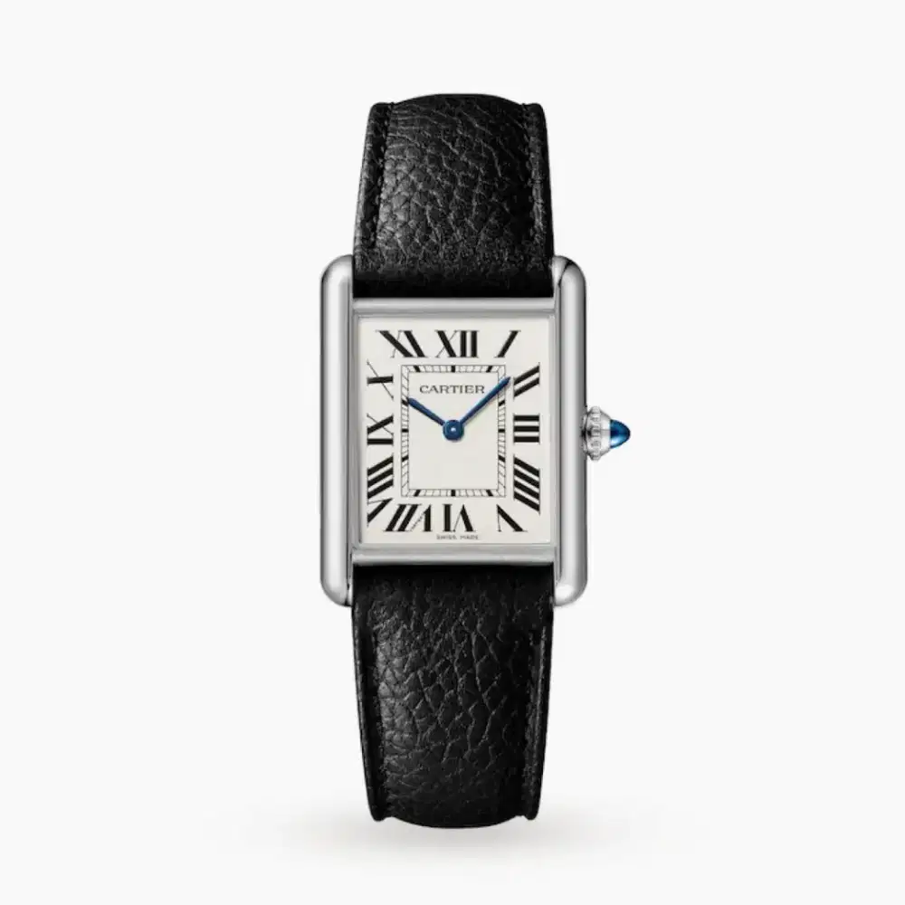 Cartier Tank Must De ‘L’ Size with Leather Quartz 33 - New in Box