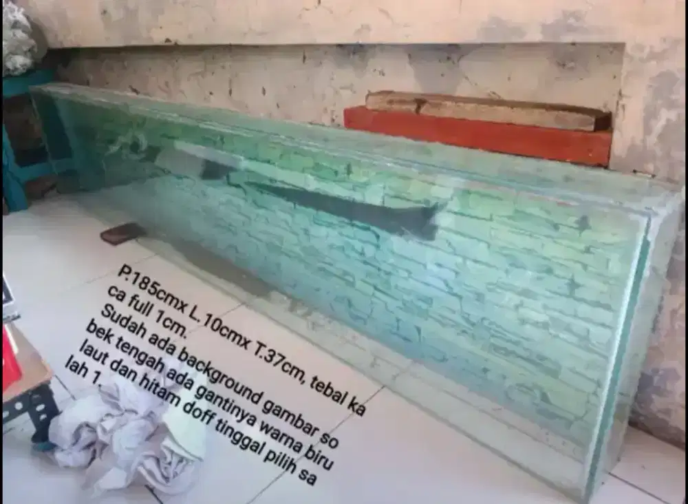 Aquarium/Akuarium/Jumbo/Besar/Sedang/Kecil