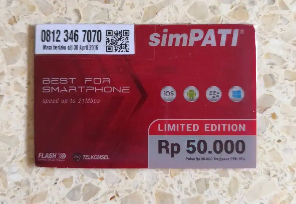 Simpati Nomor Cantik