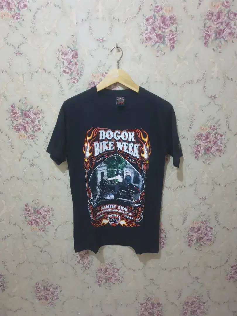 Mulus .authentic kaos .t shirt harley davidson size L