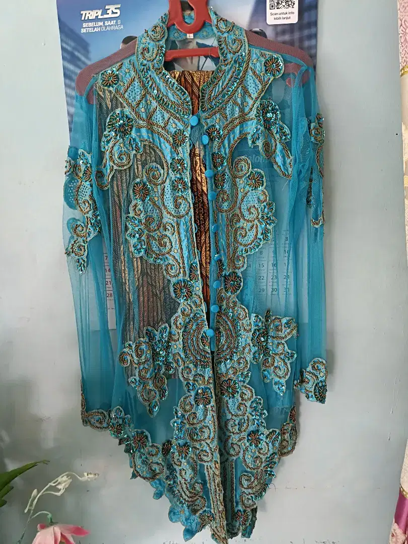 Set Kebaya Full Payet & Rok Wiron Panjang