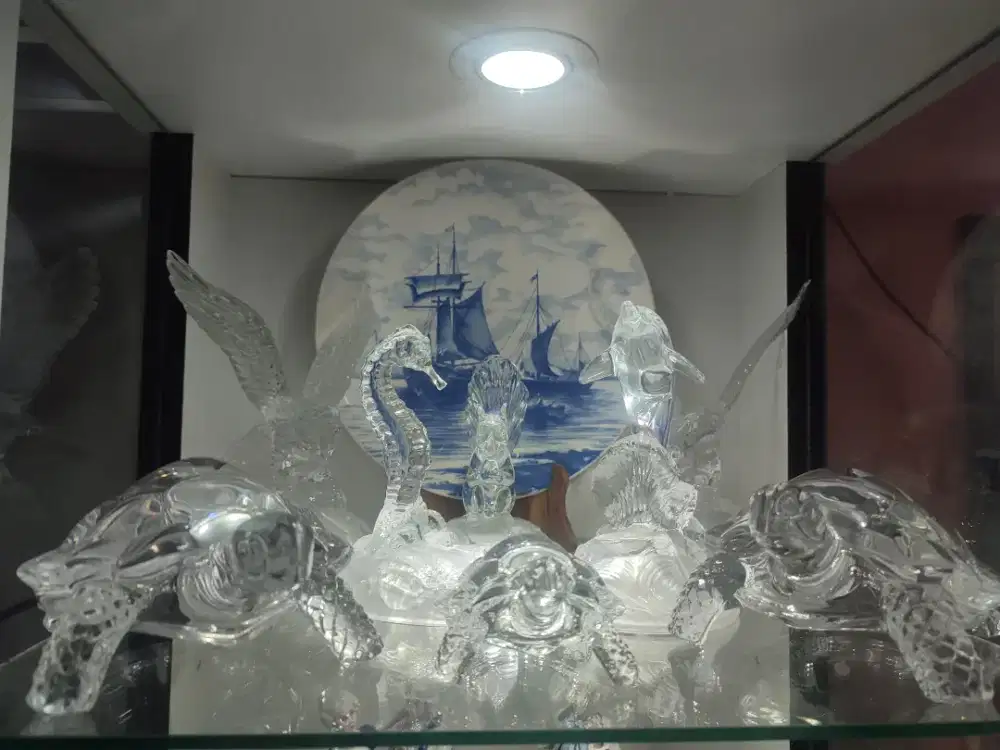 Pajangan kristal 8pcs