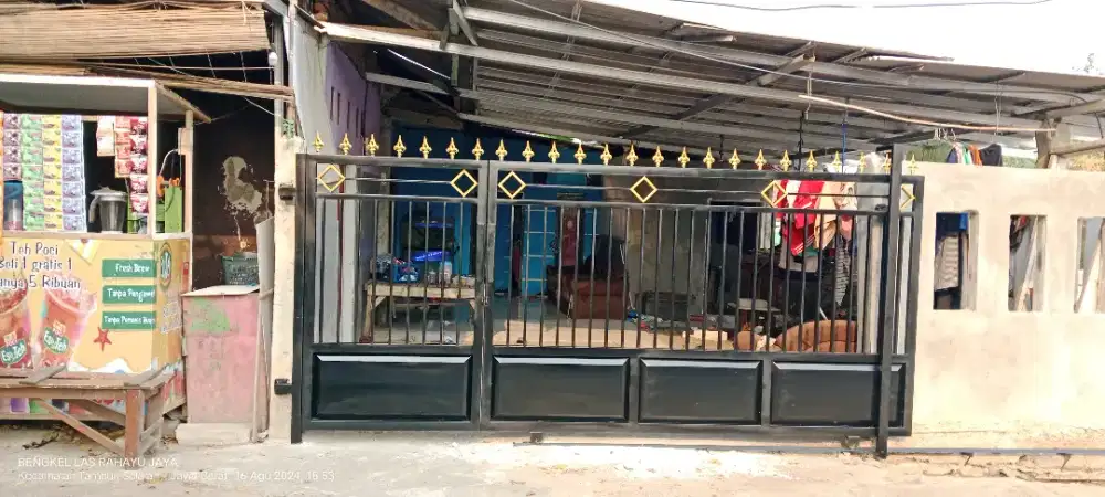 Pintu dorong minimalis