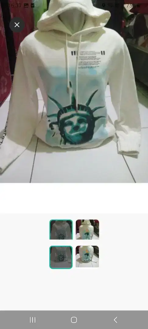 Jual hudy off wat size L