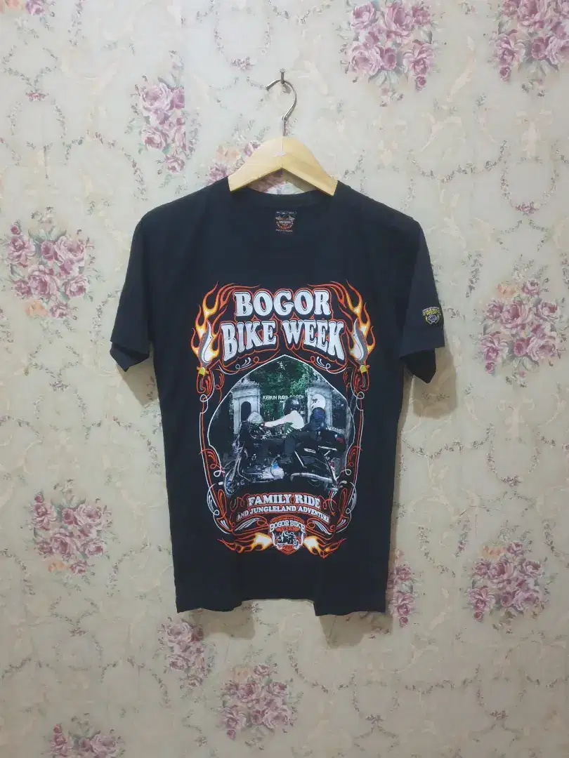 Mulus .authentic kaos .t shirt harley davidson size L