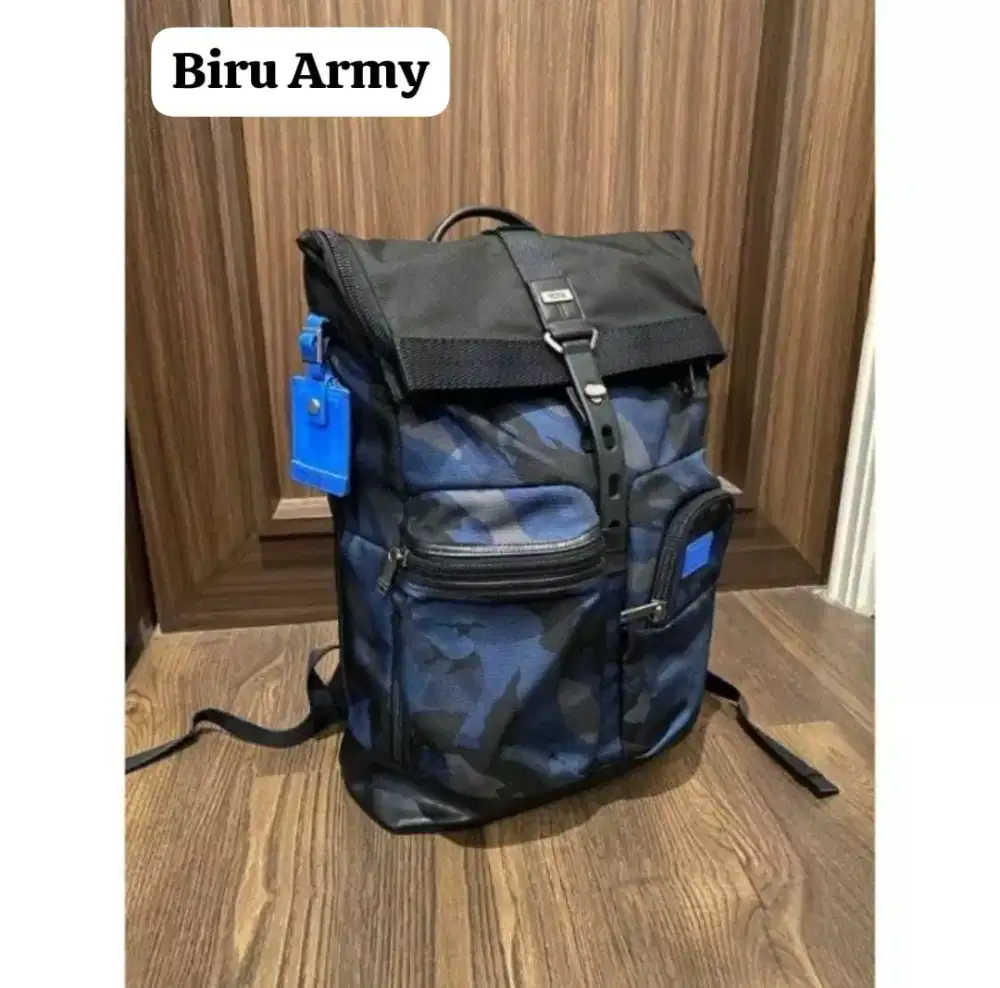 Tas Tumi Luke Roll Alpha Bravo Backpack Men Ready 4warna