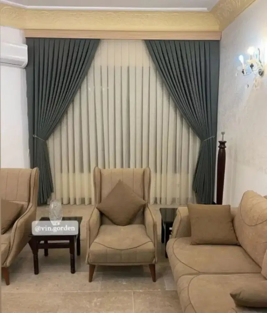 Gorden blackout Gorden vitrase gorden bahan import