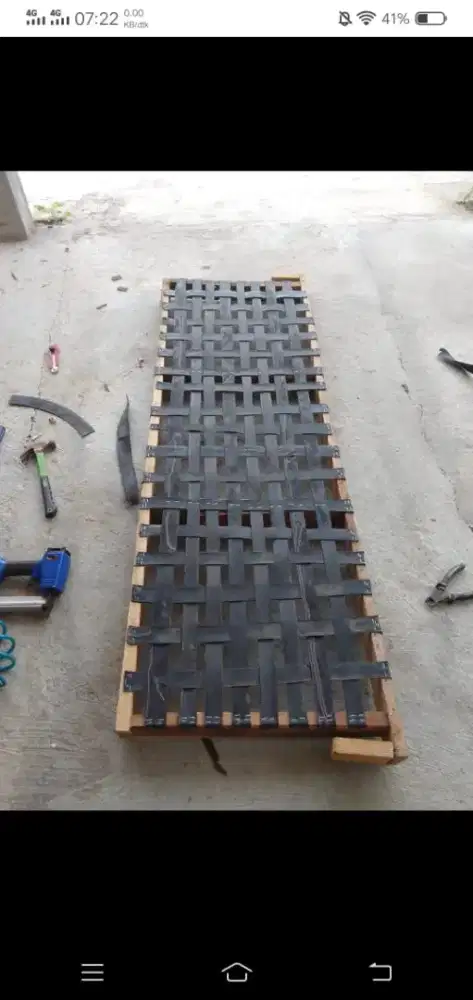 Membikin atau membuat costum atau sarung jok, madras dll