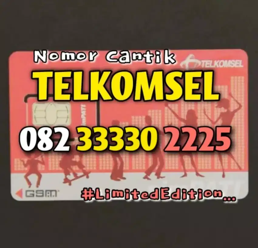 (Bisa COD) nomor CANTIK kartu TELKOMSEL pra bayar HOKI RAPI 2225 #5