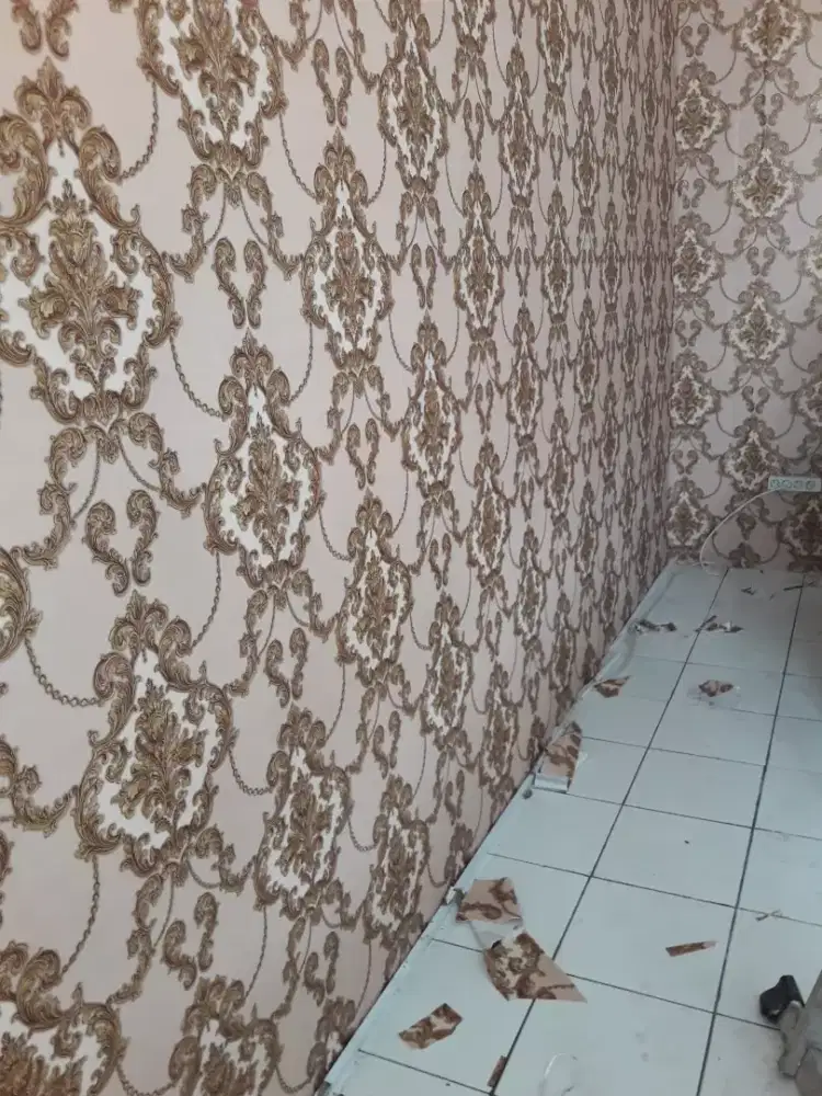 Jasa pasang wallpaper motip