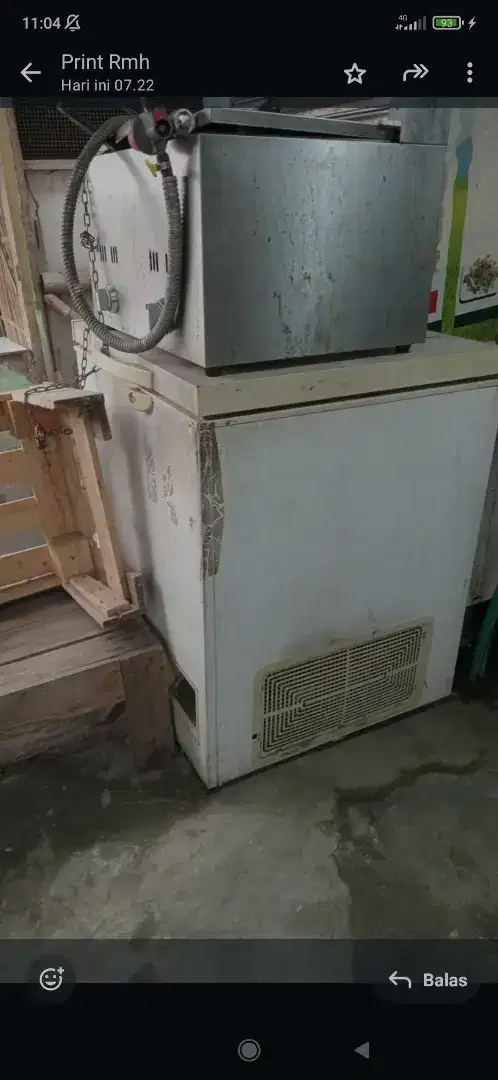 Dijual Freezer GEA 200ltr istimewa Murmer