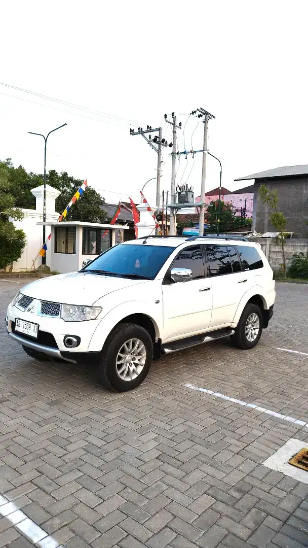 Pajero sport exceed diesel turbo th 2013 plat ab