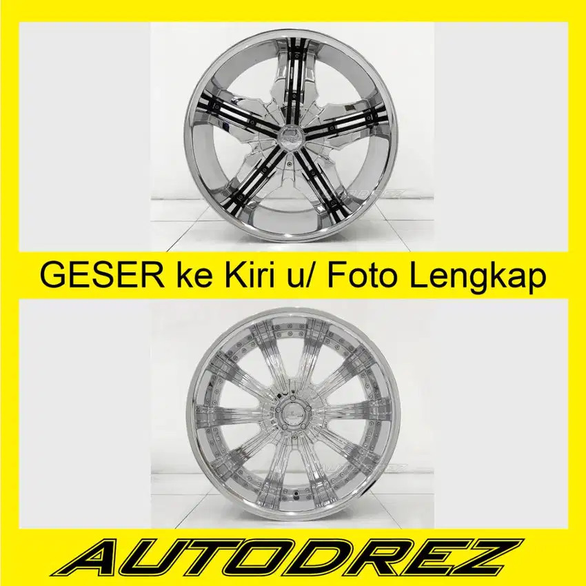 Velg Jeep Wrangler Rubicon Cherokee Dodge Ring 20 R20 22 R22 5x127