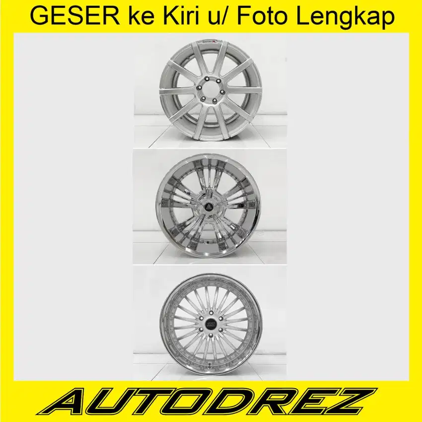 Velg Pajero Fortuner Hilux Hummer Prado Ring 22 R22 PCD 6x139 Lubang 6