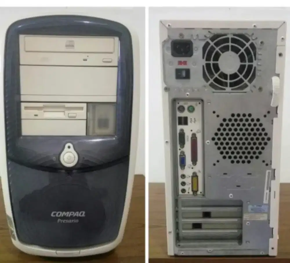 Pc compaq presario pentium 3 IGHz jadul mantap