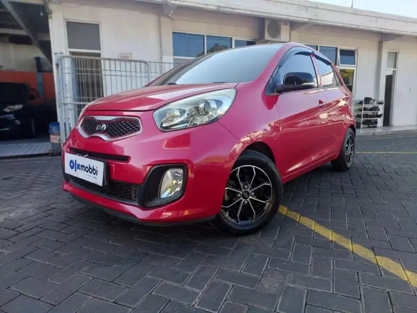 DP RENDAH Kia Picanto 1.2 Platinum Bensin-AT 2014 Merah abNG