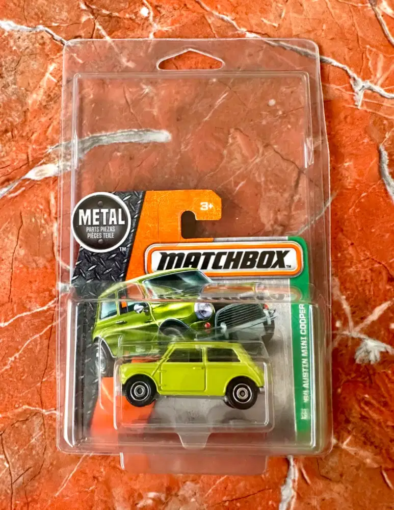 Matchbox Austin Mini Cooper Mr Bean