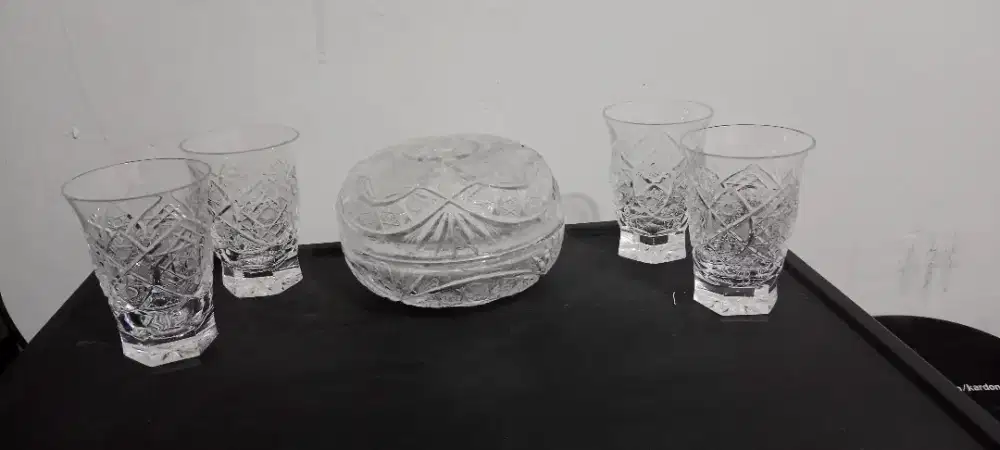 bohemia Crystal gelas toples semua