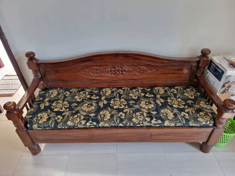 Jual Sofa Jati Panjang