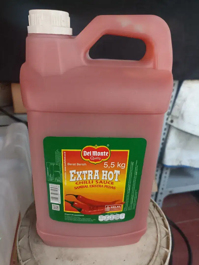 Saos extra hot 5,5kg delmonte