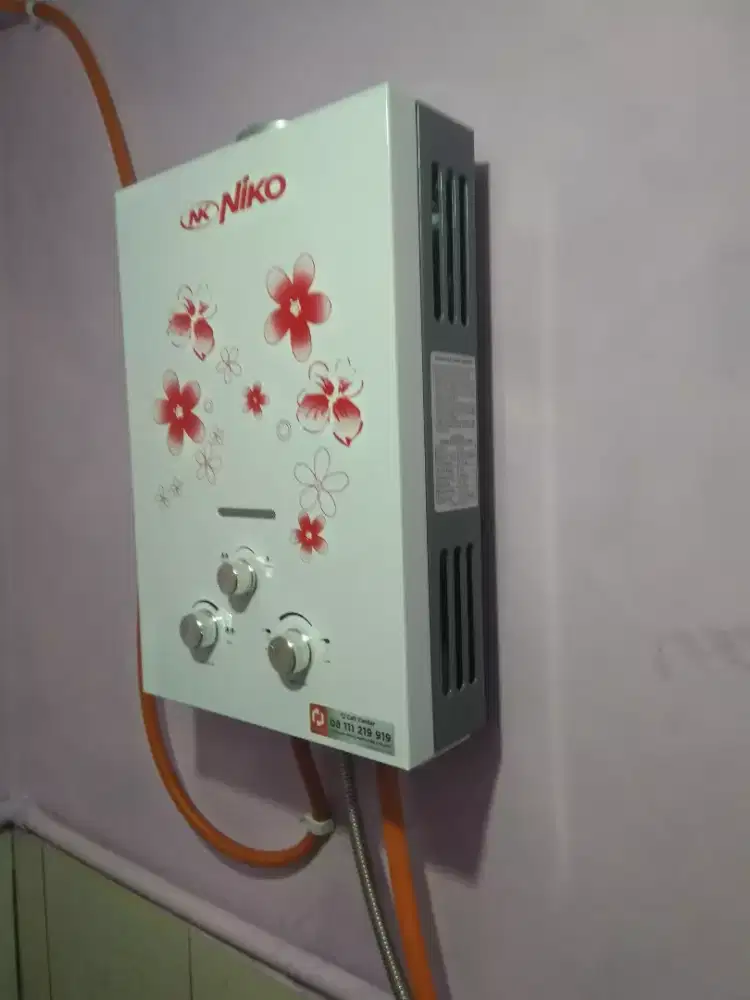 Water heater gas baru