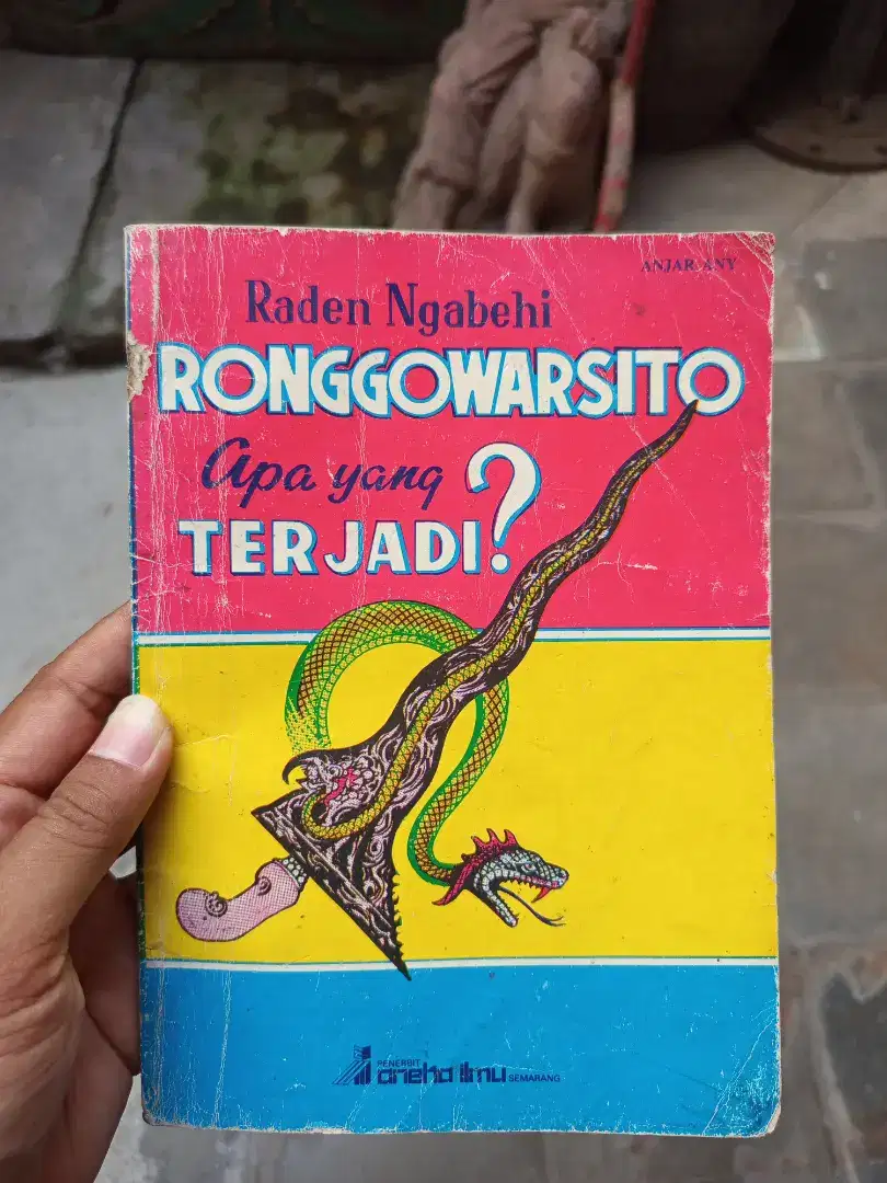 Buku Lawas Raden Ngabehi Ronggowarsito