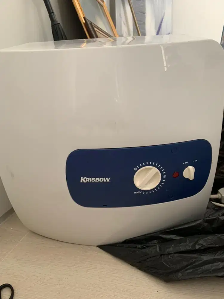 Pemanas air merek krisbow 30 liter