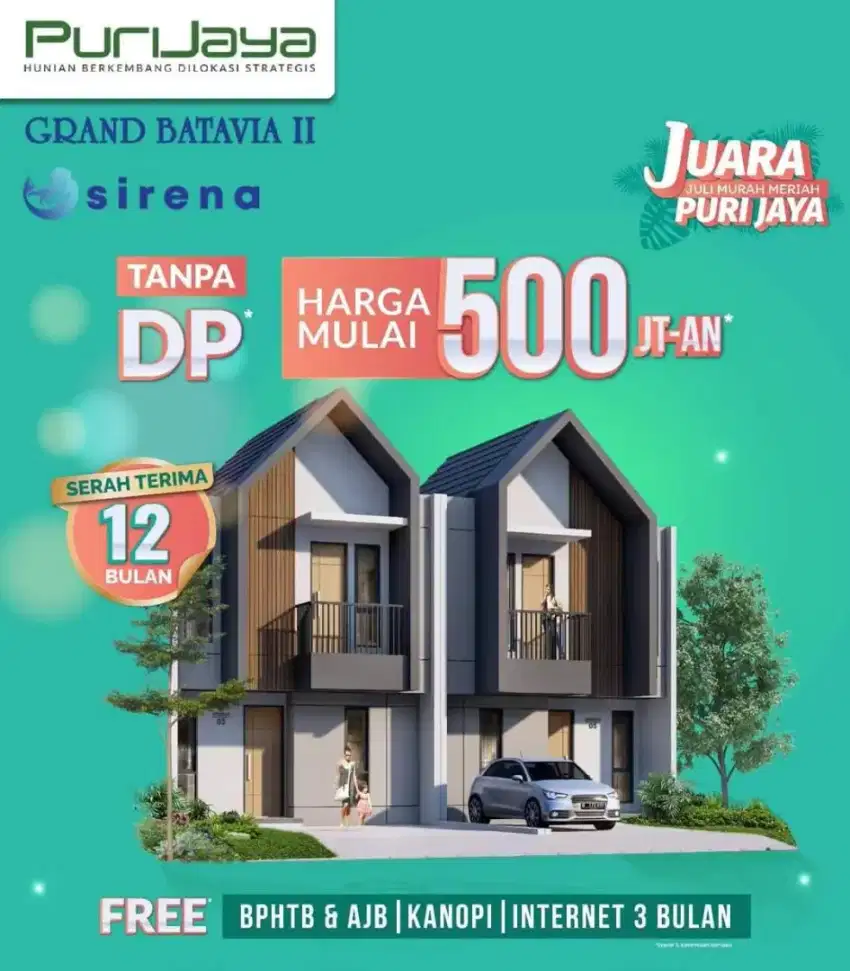 Cluster pinggir jalan sirena grand Batavia