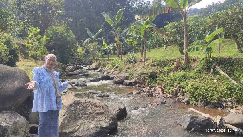 Tanah SHM Riverside Mountain View Puncak Bogor
