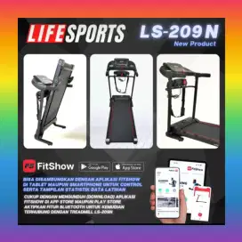 Tredmill elektrik multyfungsi, treadmill elektrik promo alat fitnes