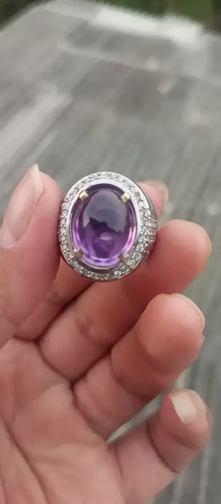 Natural kecubung ungu BTB