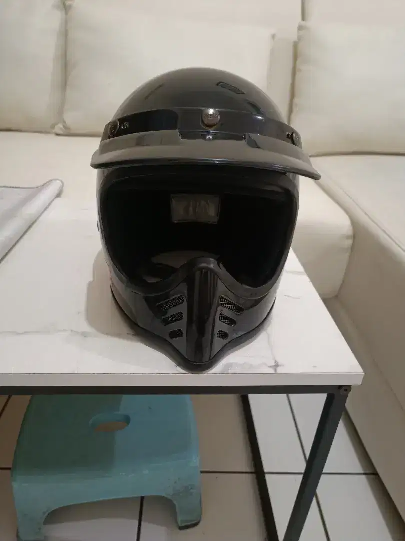 Helm Cakil Mini Moto Minimoto Kondisi Bagus Hanya Lecet Pemakaian