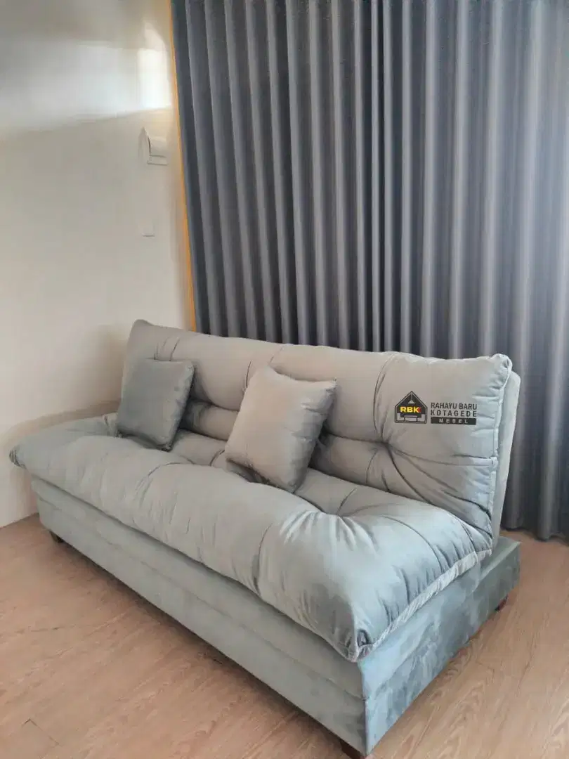 Sofabed Pillowtop Midili King/Sofa FullSilikon Empuk Berkualitas Jogja