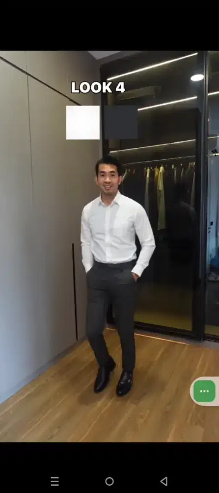 Kemeja polos cowok formal reguler