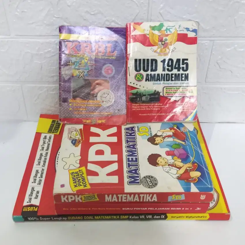 (COD) Obral Buku Bekas Buku Pengetahuan Buku Matematika Buku SD & SMP