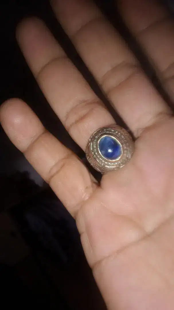 natural batu blue safir