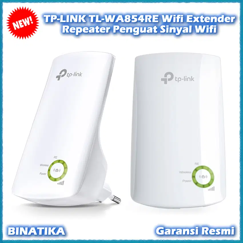 TP-LINK TL-WA854RE Wifi Extender Repeater TPLINK Penguat Sinyal Wifi