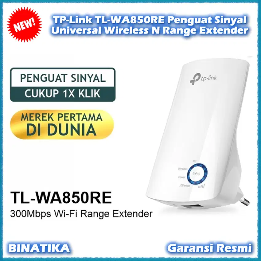 TP-Link TL-WA850RE Wireless N Range Extender TPLINK Repeater WiFi