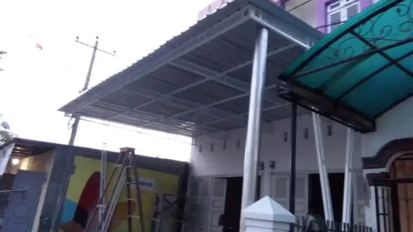 Pintu sorong,canopy pagar dll