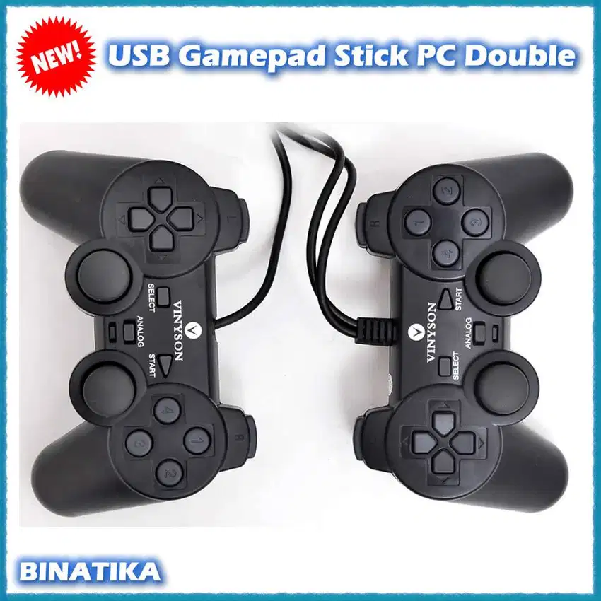 USB Gamepad Double Joystick USB Stick PC Double