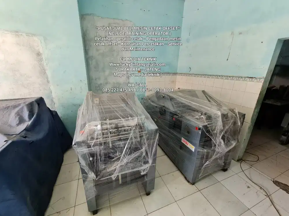 MESIN CETAK OFFSET Percetakan HAMADA LUCKYSTAR E47 Ryobi Heidelberg