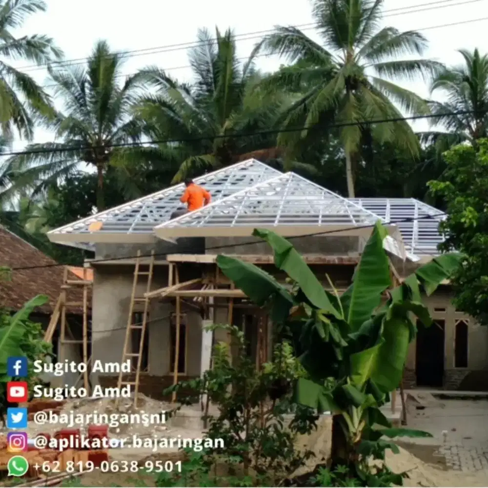 Rangka Atap Baja Ringan