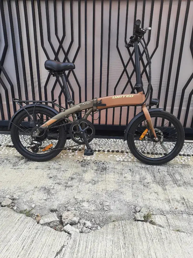 Ebike Sepeda Listrik Lipat United FURION Electric 95%