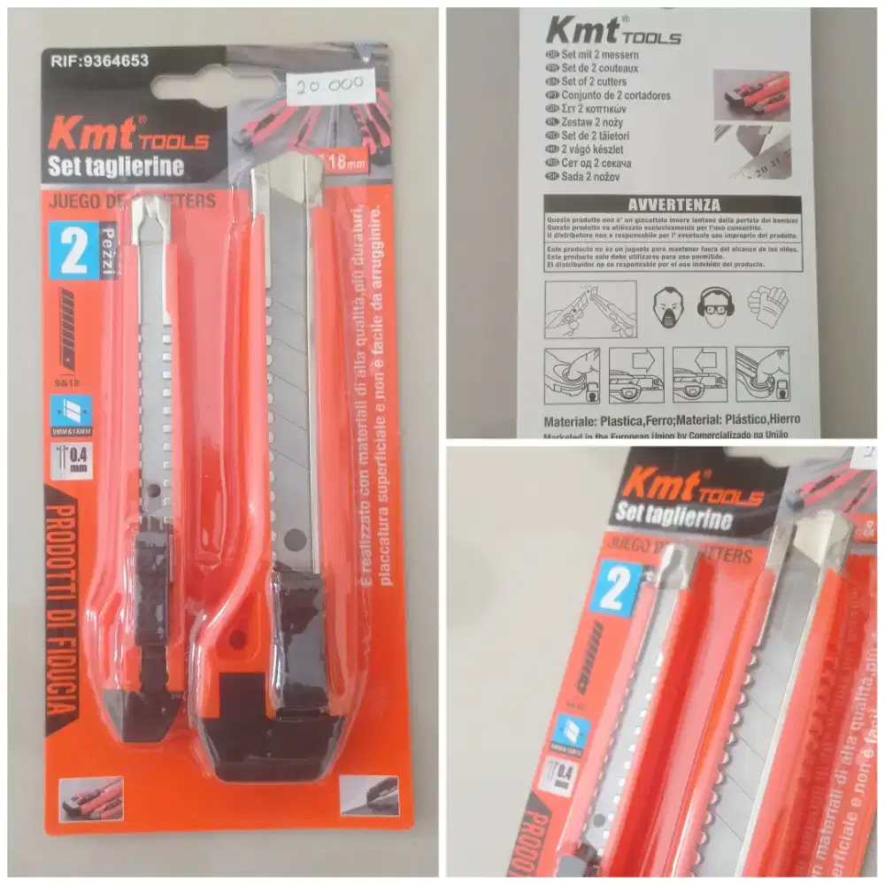 KMT Tools Cutter Set 2 pcs