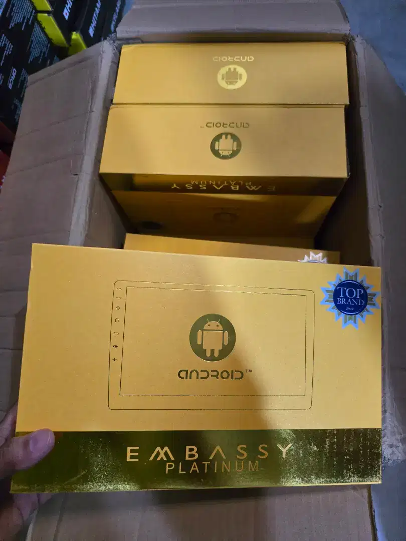 PROMO Android 9inch Embassy Qled 2K, Ram 6/128GB