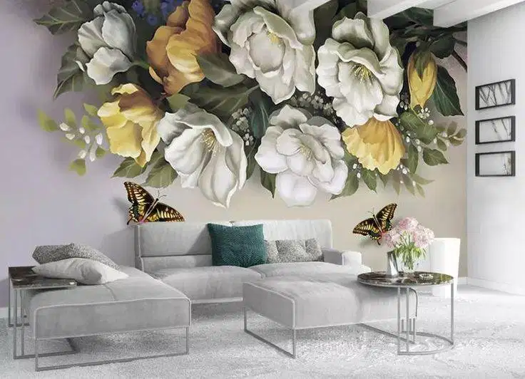 Jual gorden hordeng gordyn tirai jendela wallpaper dinding 3d custom